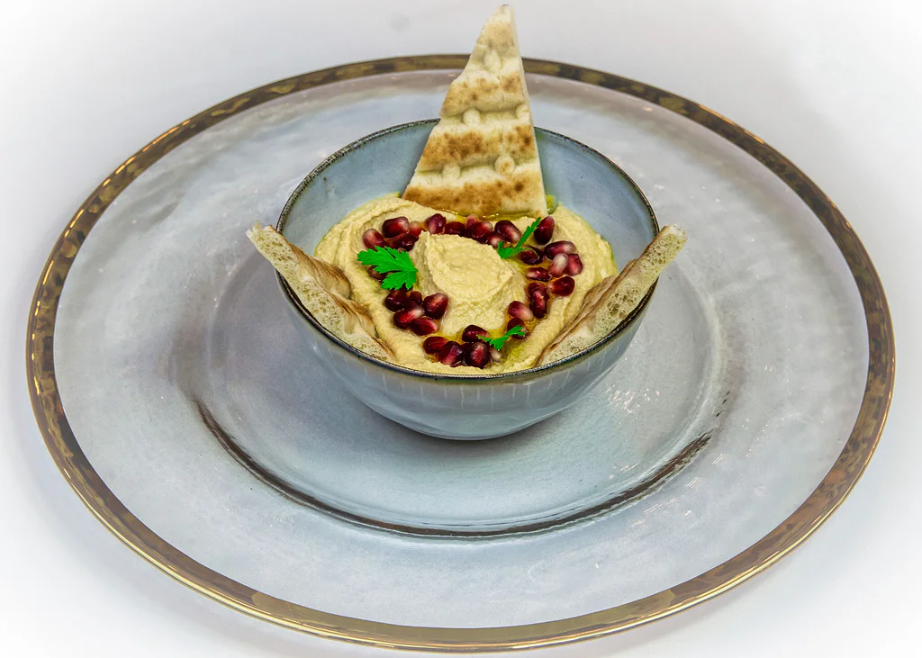 Barbunyalı humus tabağı